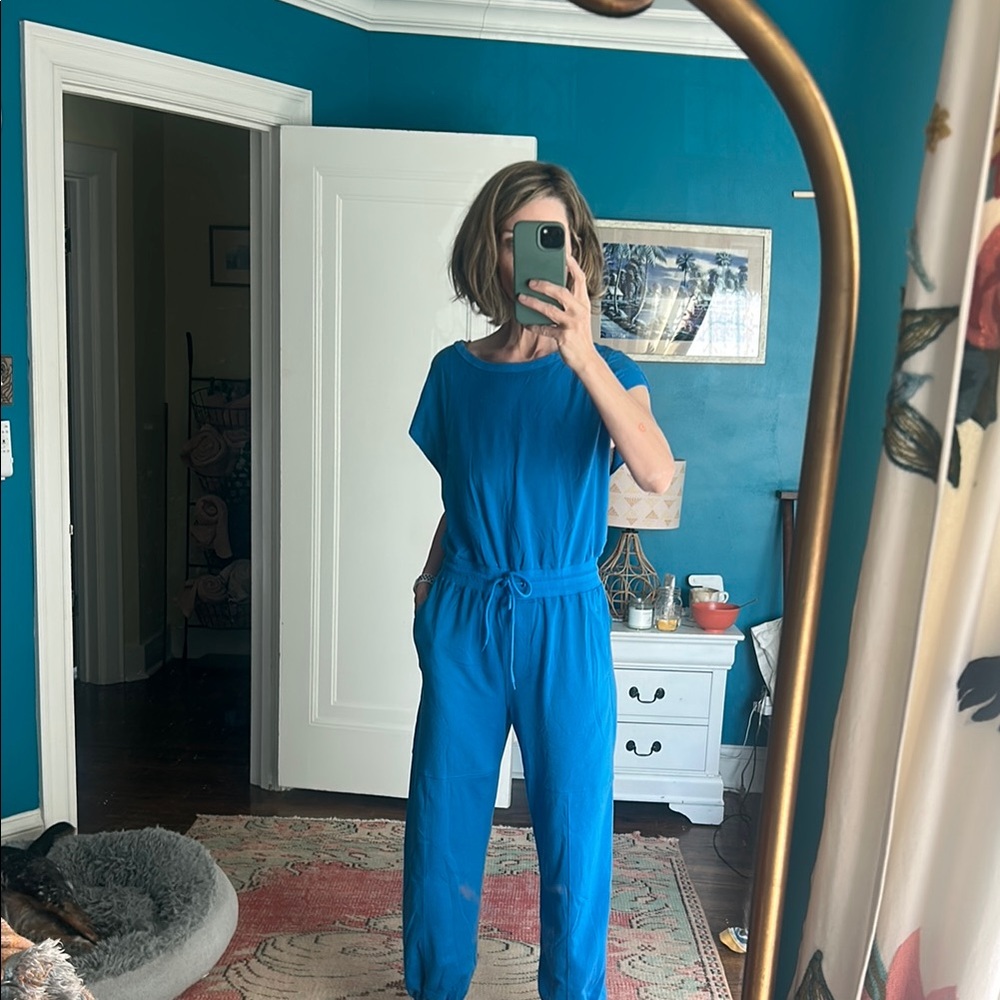 Small Blue Women's Jumpsuit